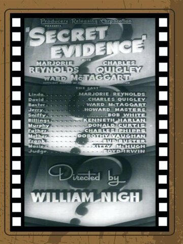 Secret Evidence (1941)